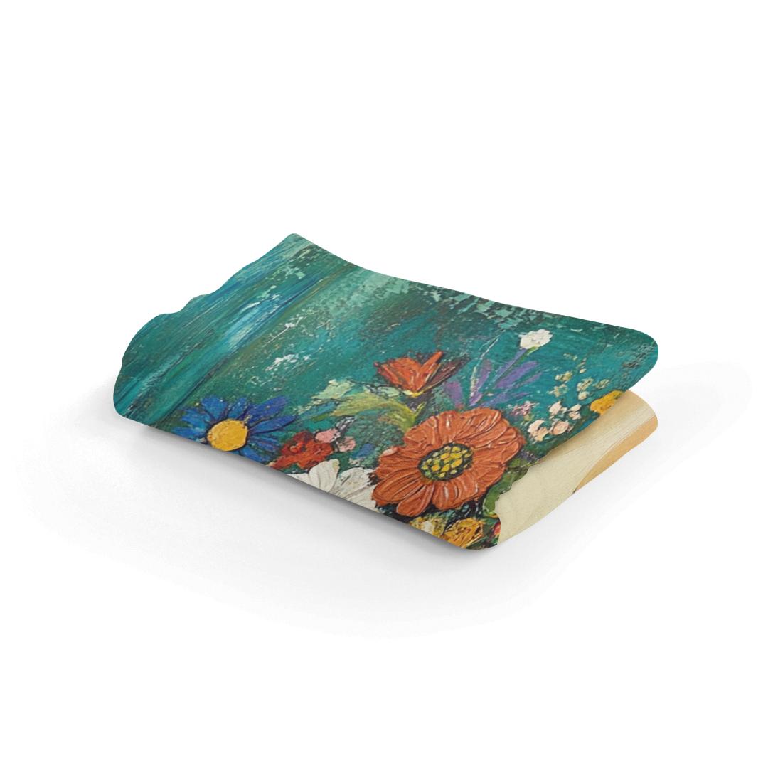 Mother's Floral Crown Blanket