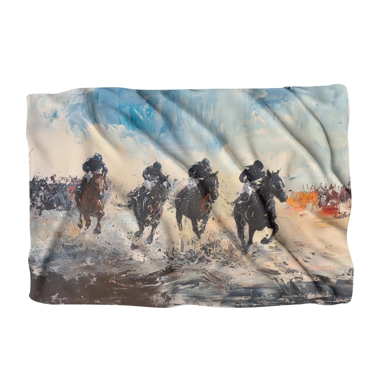 Galloping Glory Racing Blanket