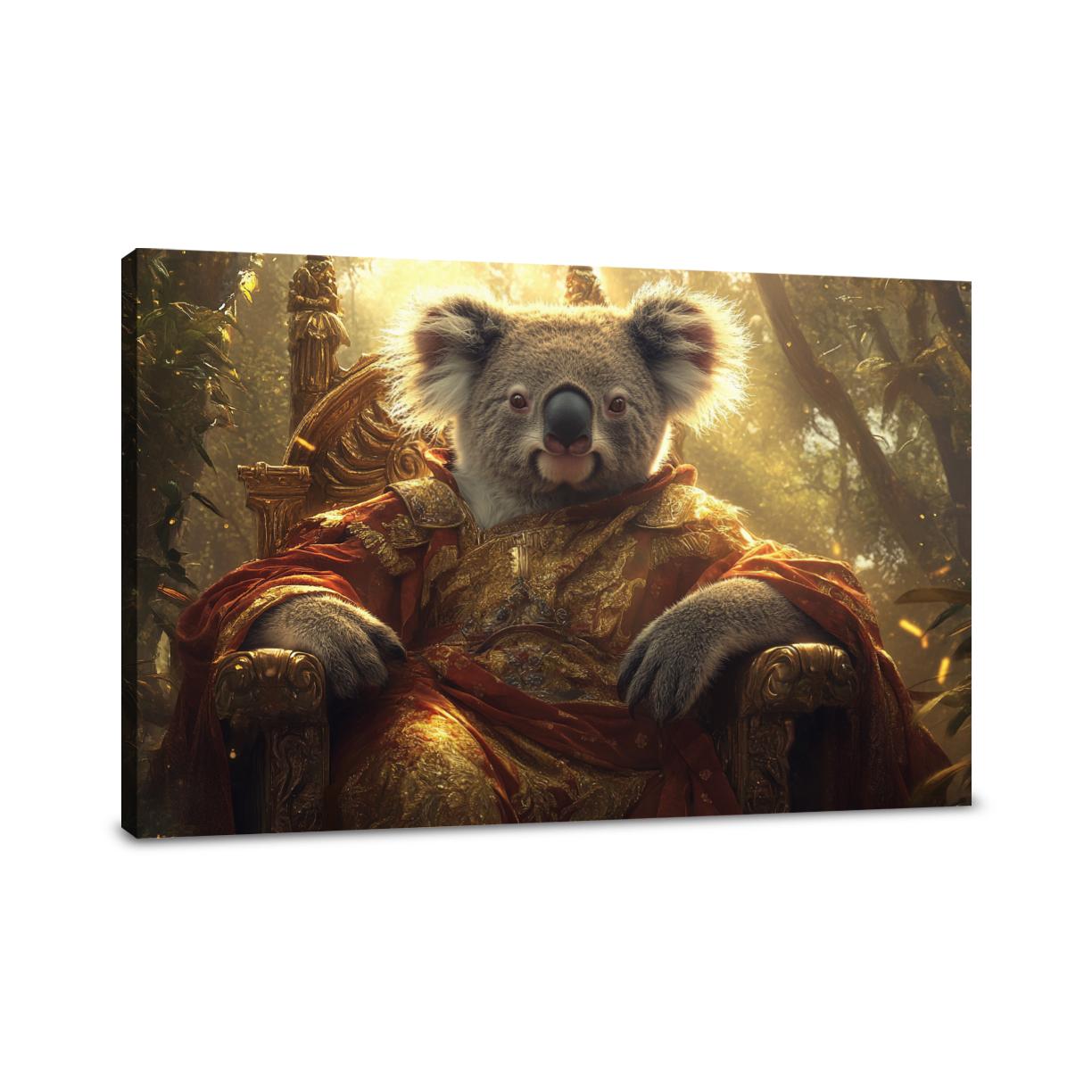 Twilight Majesty Koala Canvas
