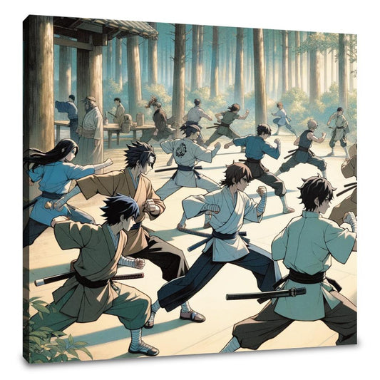 Forest Dojo Chronicles Canvas