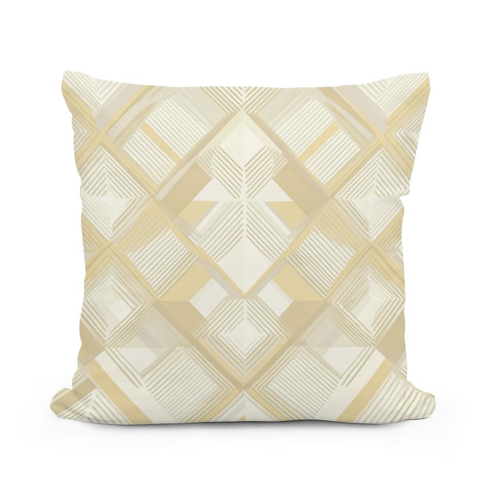 Diamond Rhythm Cotton Cushion