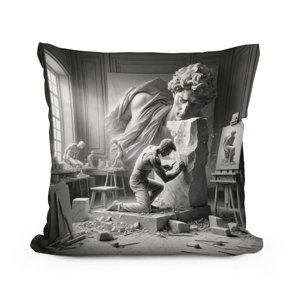 Marble Genesis Cotton Cushion