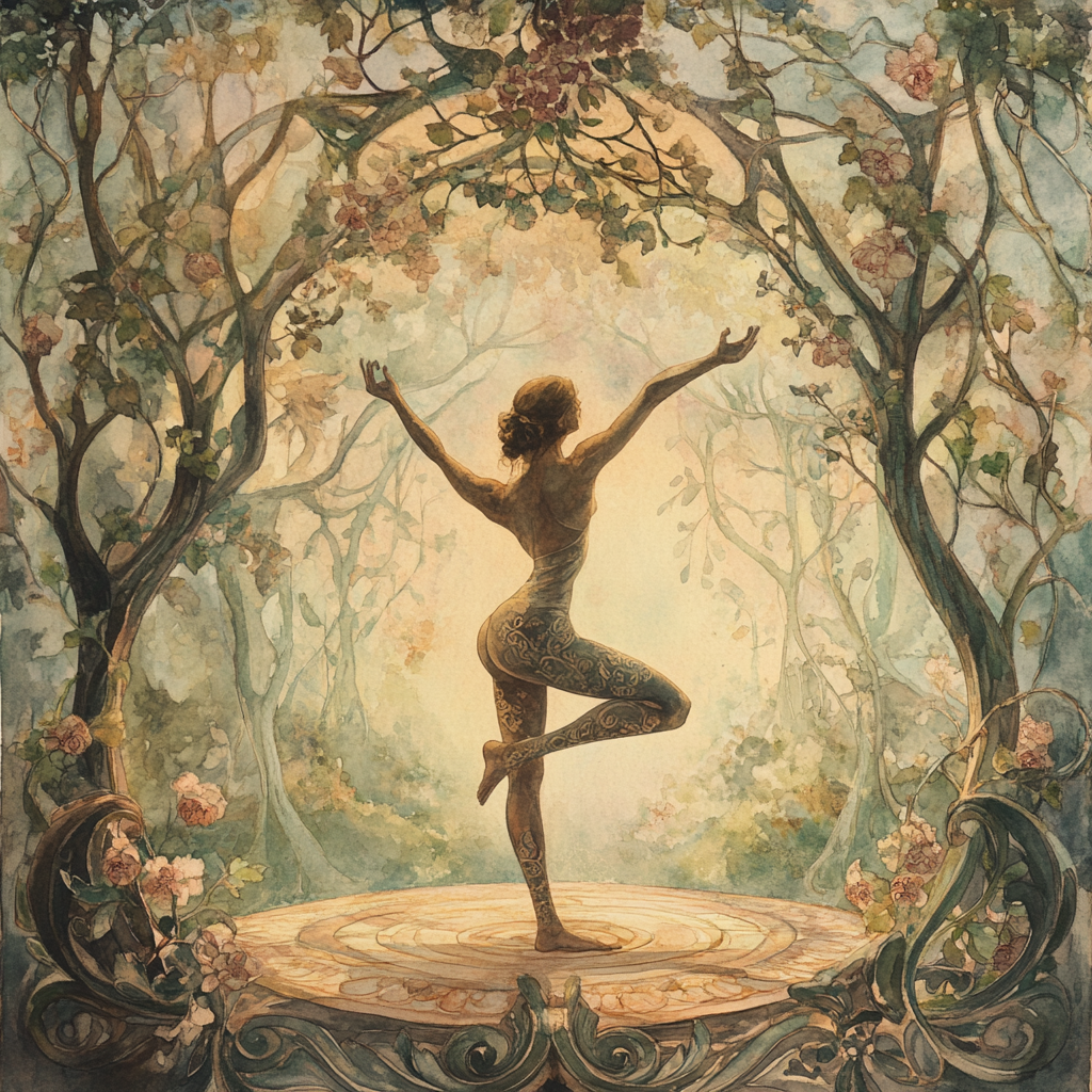 Yoga Harmony Canvas