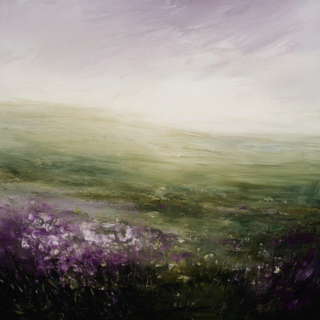 Yorkshire Rose Mist Canvas
