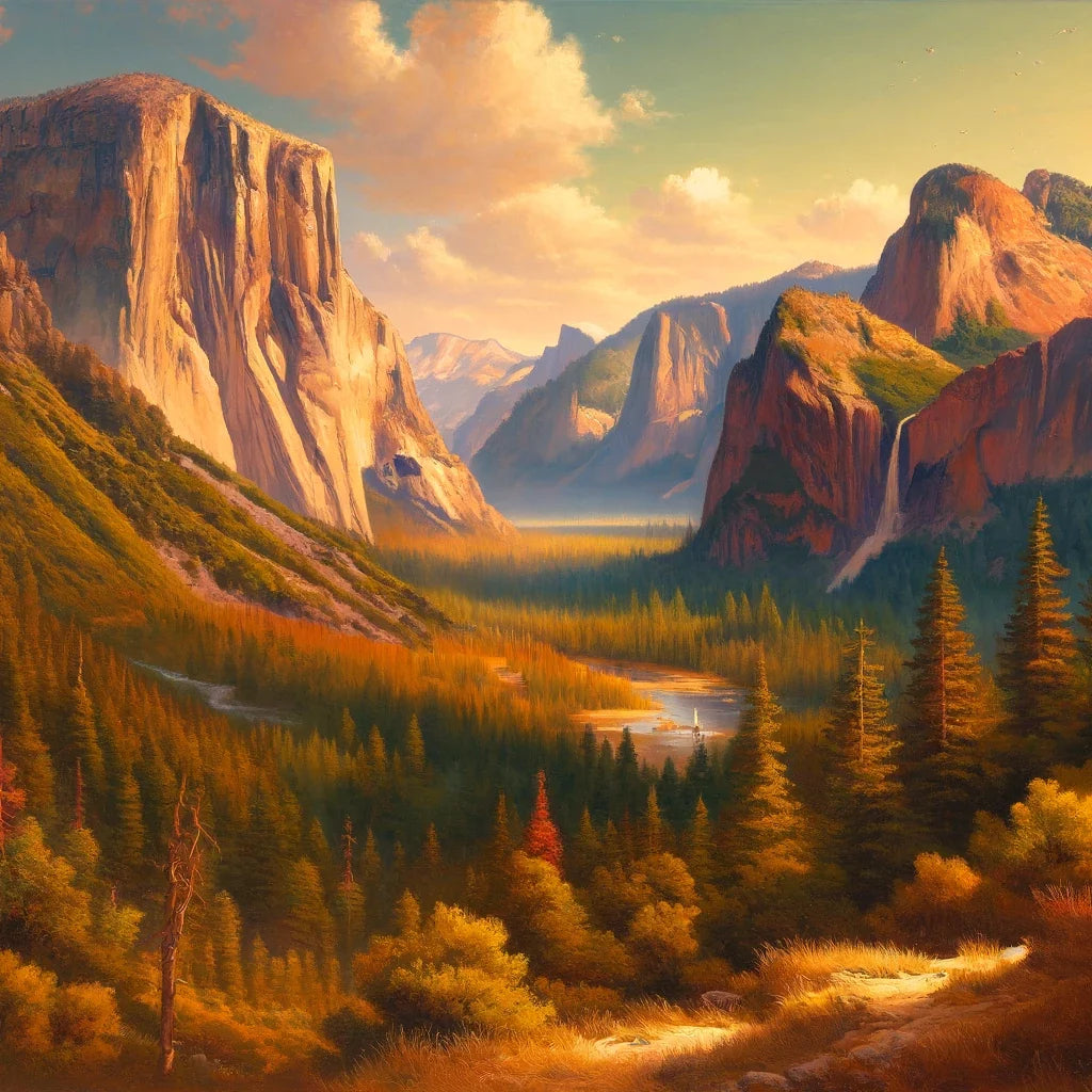 Yosemite Valley Grandeur Canvas