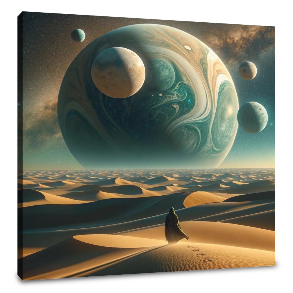 Ethereal Desert Canvas