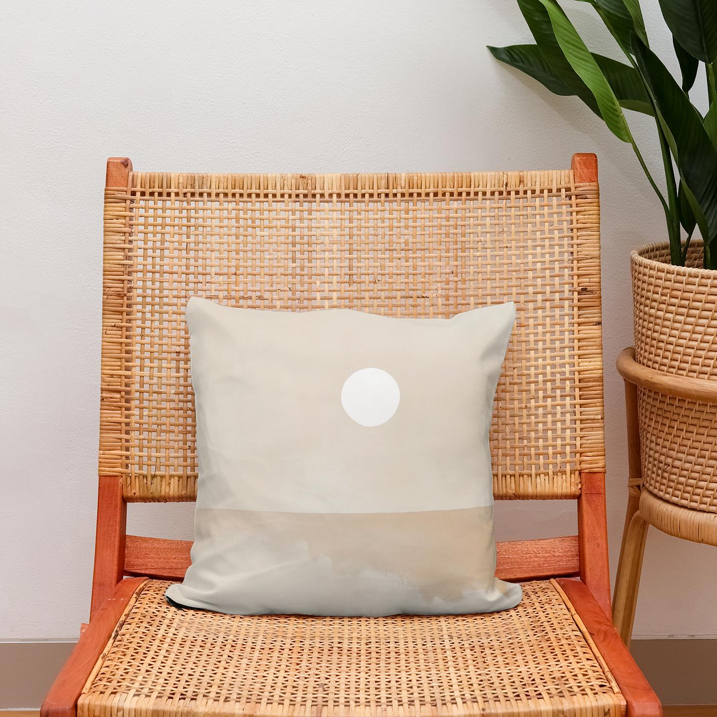 Minimalist Elegance Cotton Cushion