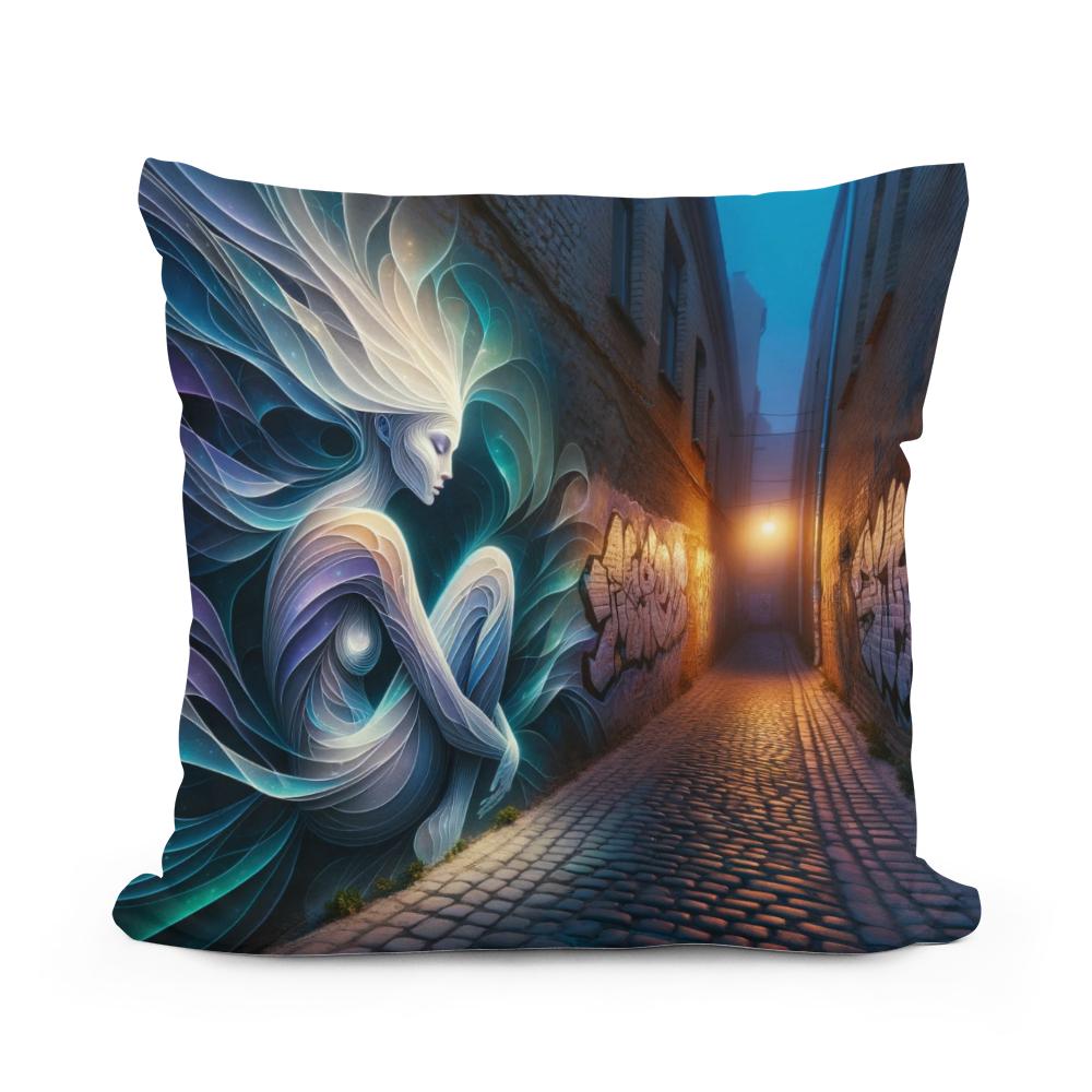 Whispering Alley Cotton Cushion