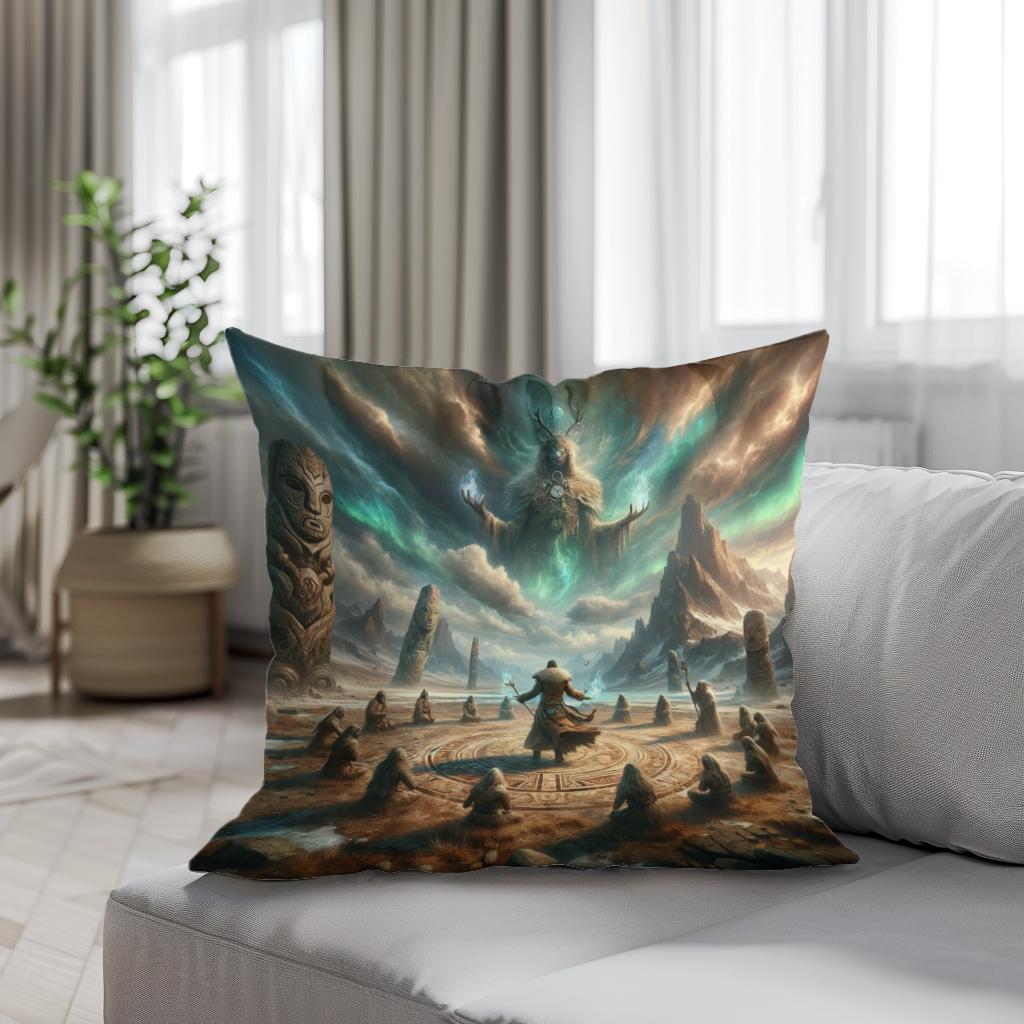 Elemental Ritual Cotton Cushion