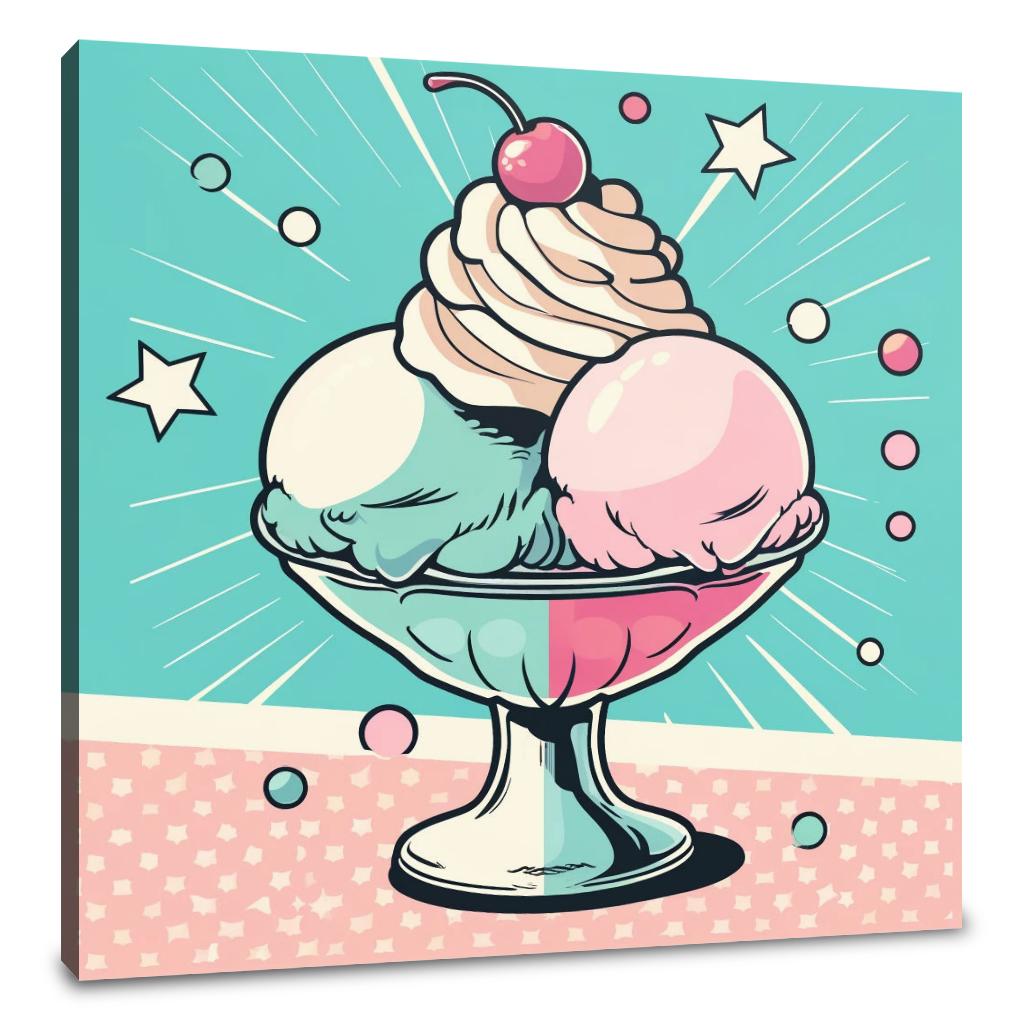 Sweet Sundae Canvas
