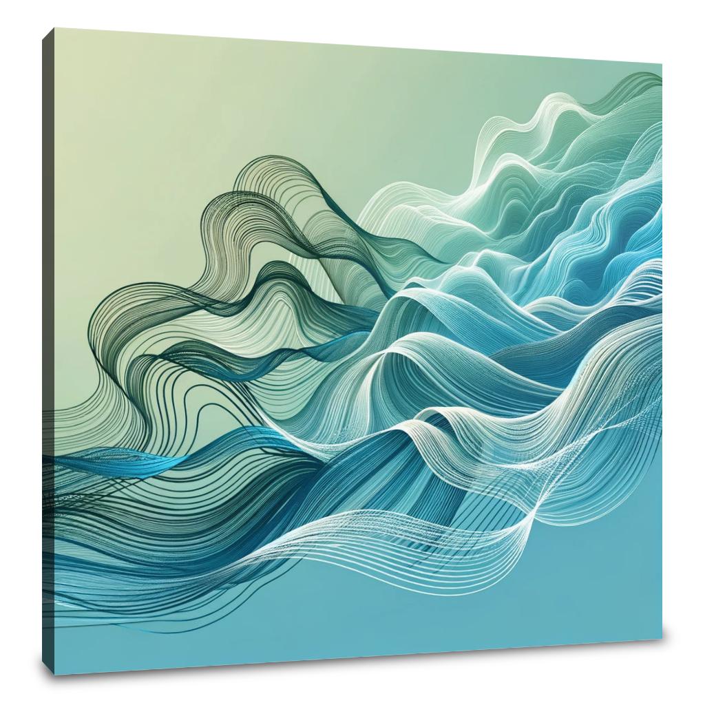 Ocean Waves Canvas