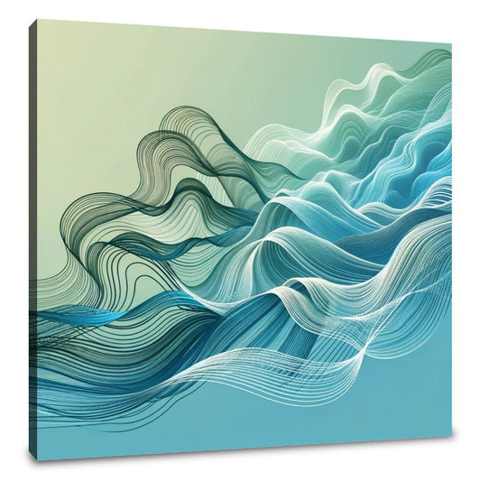 Ocean Waves Canvas