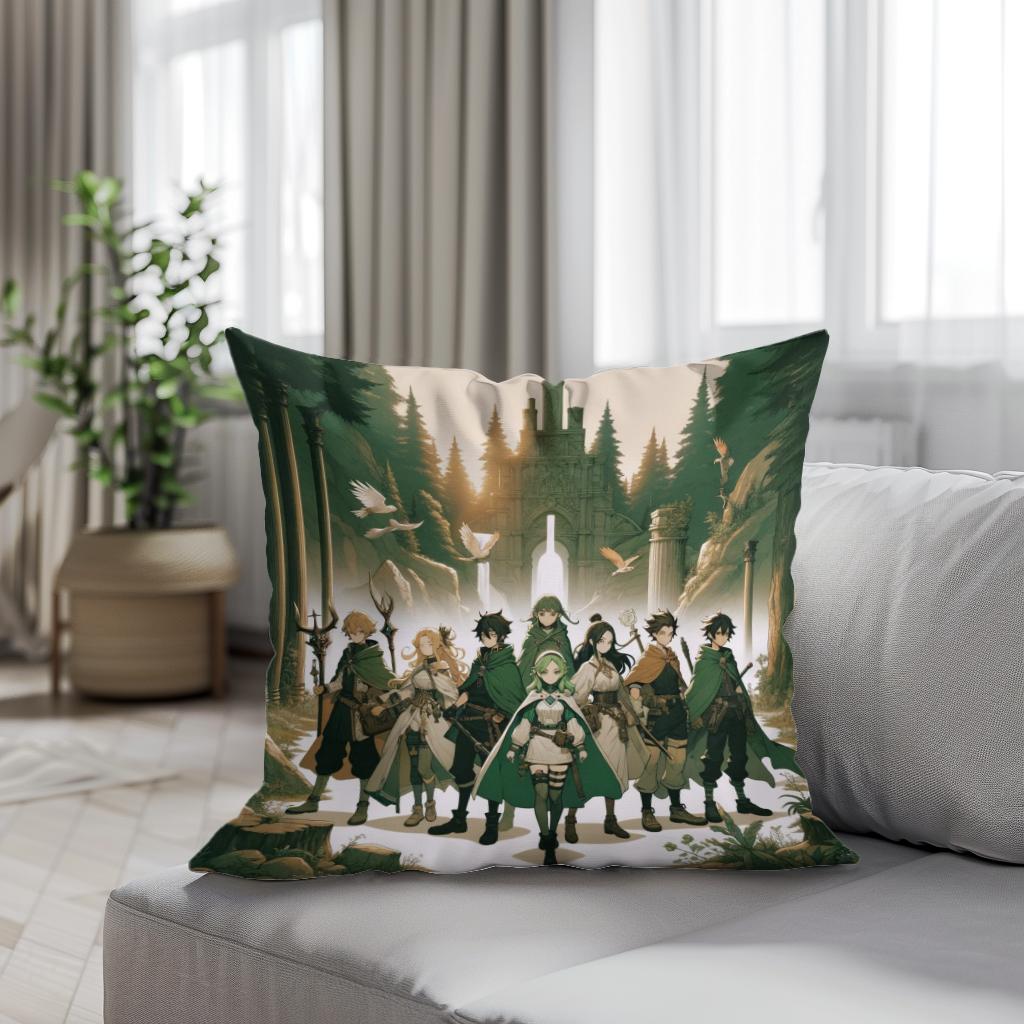 Quest of Unity Cotton Cushion