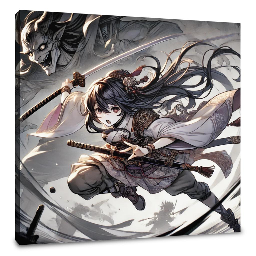 Battle of Fury Canvas