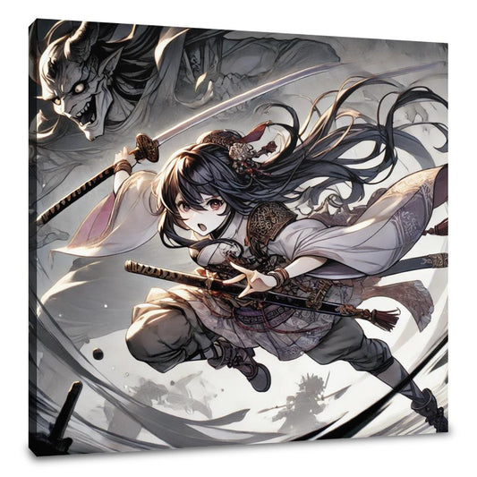 Battle of Fury Canvas