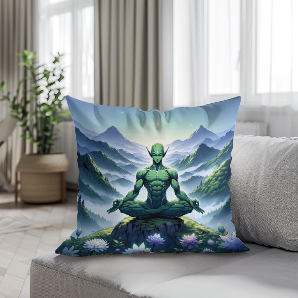 Mystic Peak Cotton Cushion