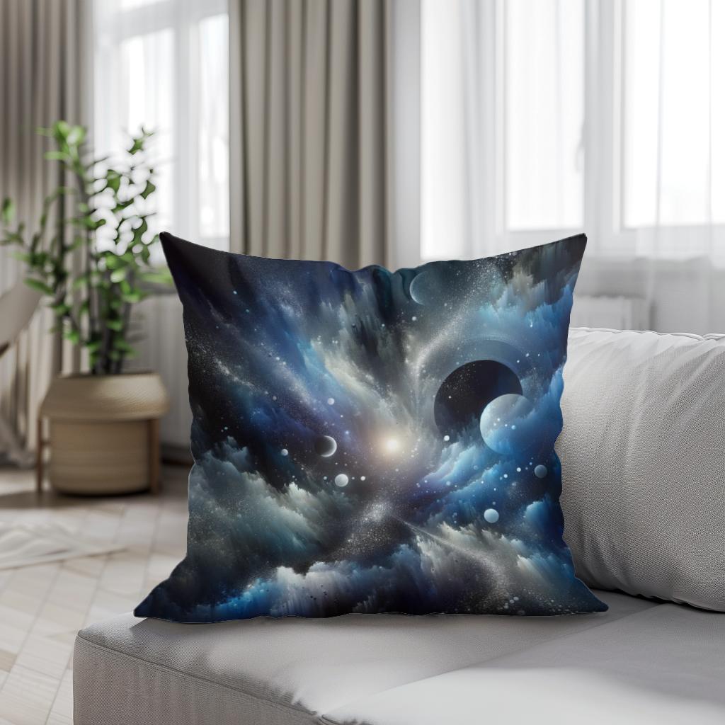 Cosmic Tapestry Cotton Cushion