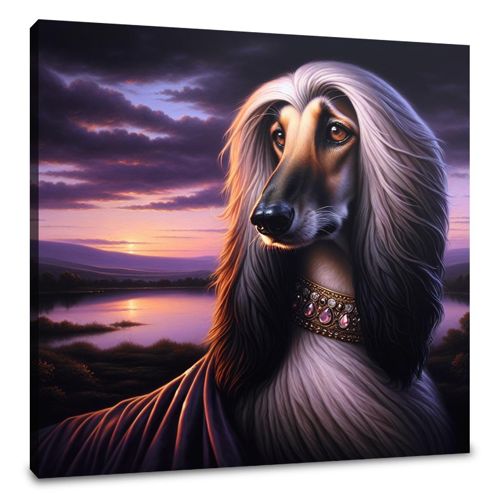 Regal Afghan Dusk Canvas