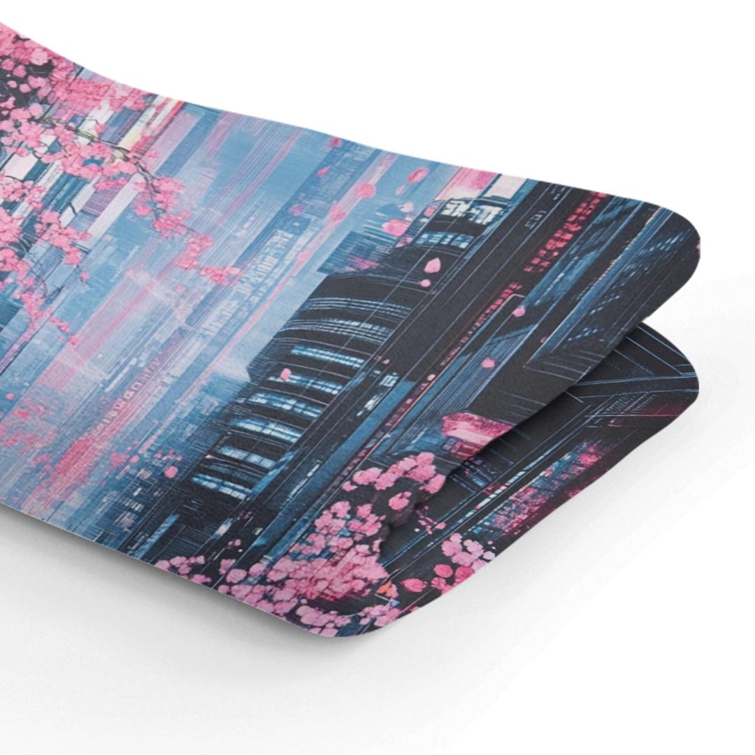 Neon Cyberspace Blanket