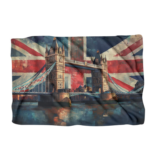 Tower Bridge Flag Blanket