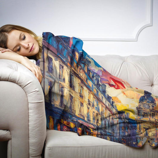 Rue de la Bourse Blanket