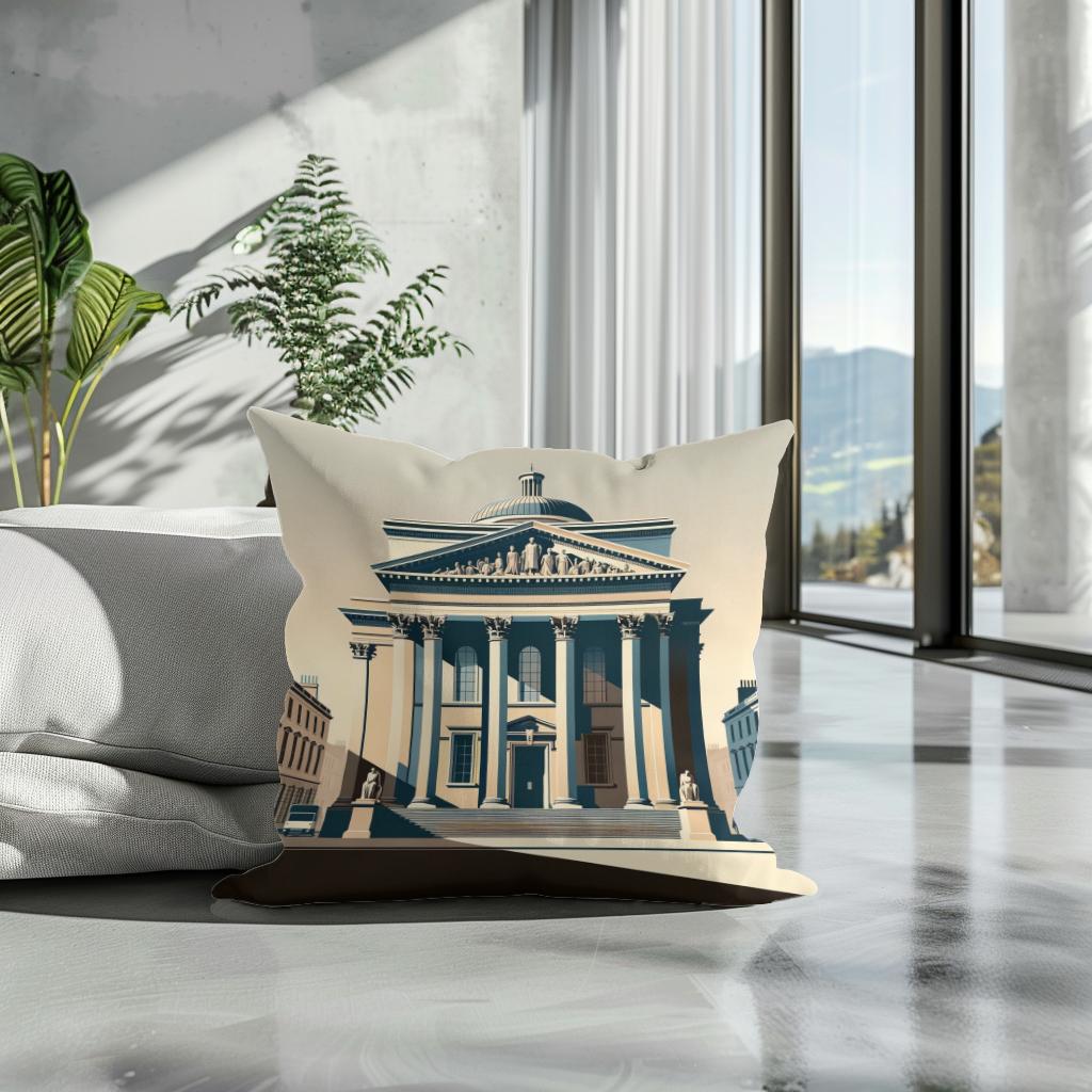 Cambridge Fitzwilliam Modernist Muse Cotton Cushion