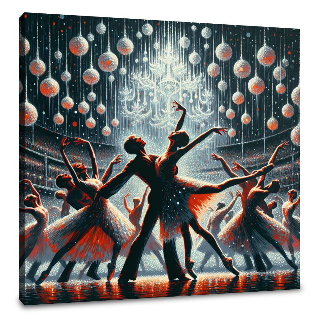 Nutcracker Ballet Passion Canvas