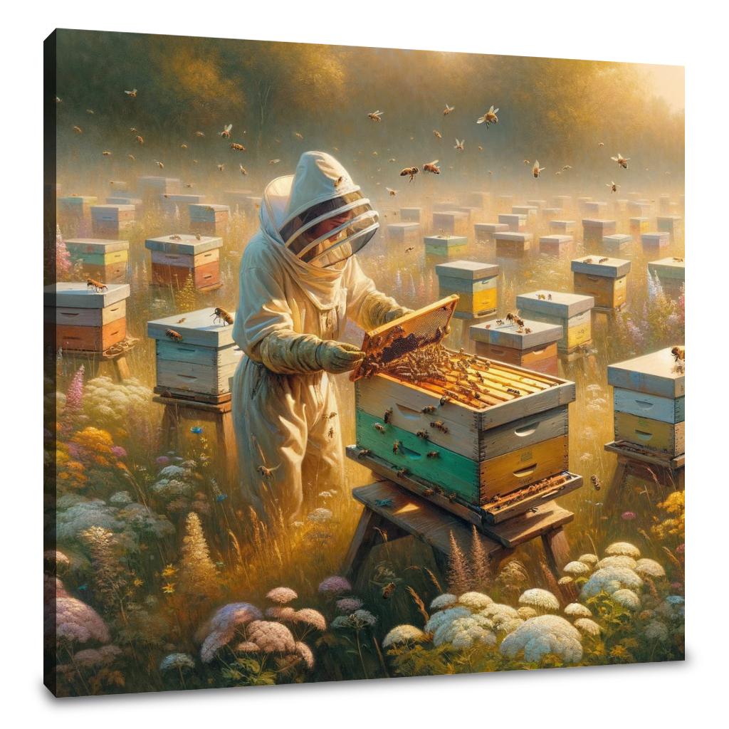 Beekeeper's Harmony Canvas