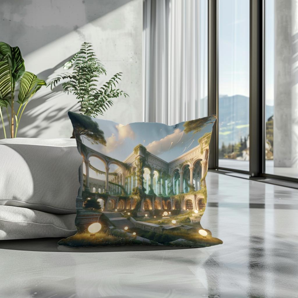 Timeless Luminescence Cotton Cushion