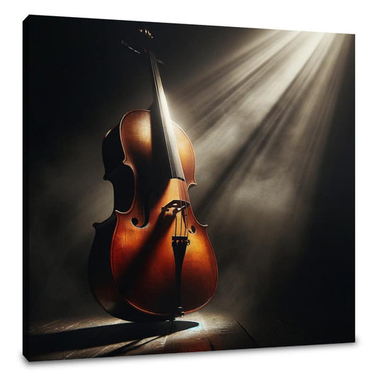 Cello's Shadow Canvas