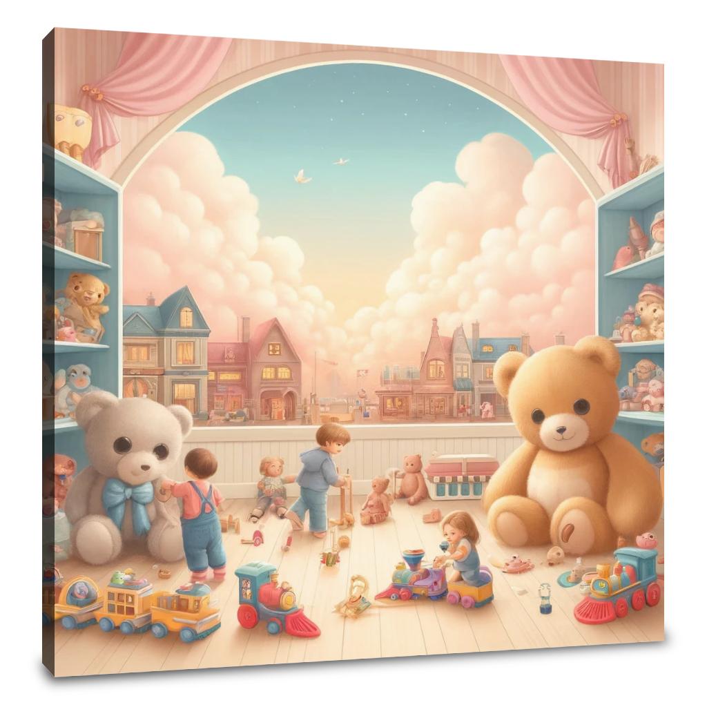 Toyland Magic Canvas