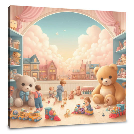 Toyland Magic Canvas
