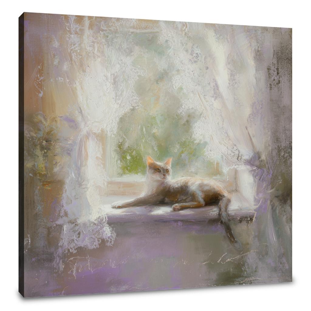 Afternoon Whiskers Canvas