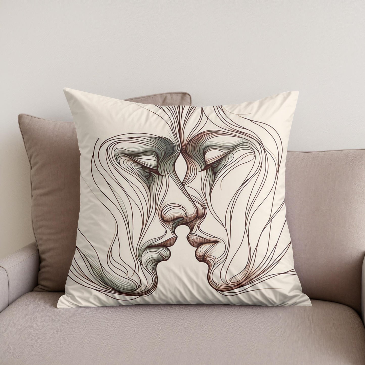 Fusion of Souls Cotton Cushion