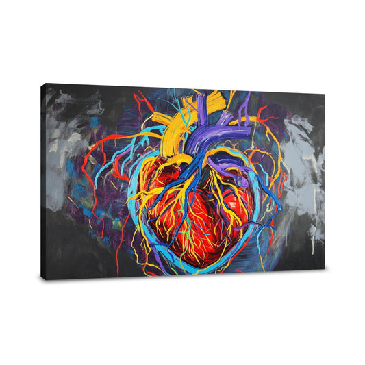 Pulsating Heartbeat Canvas