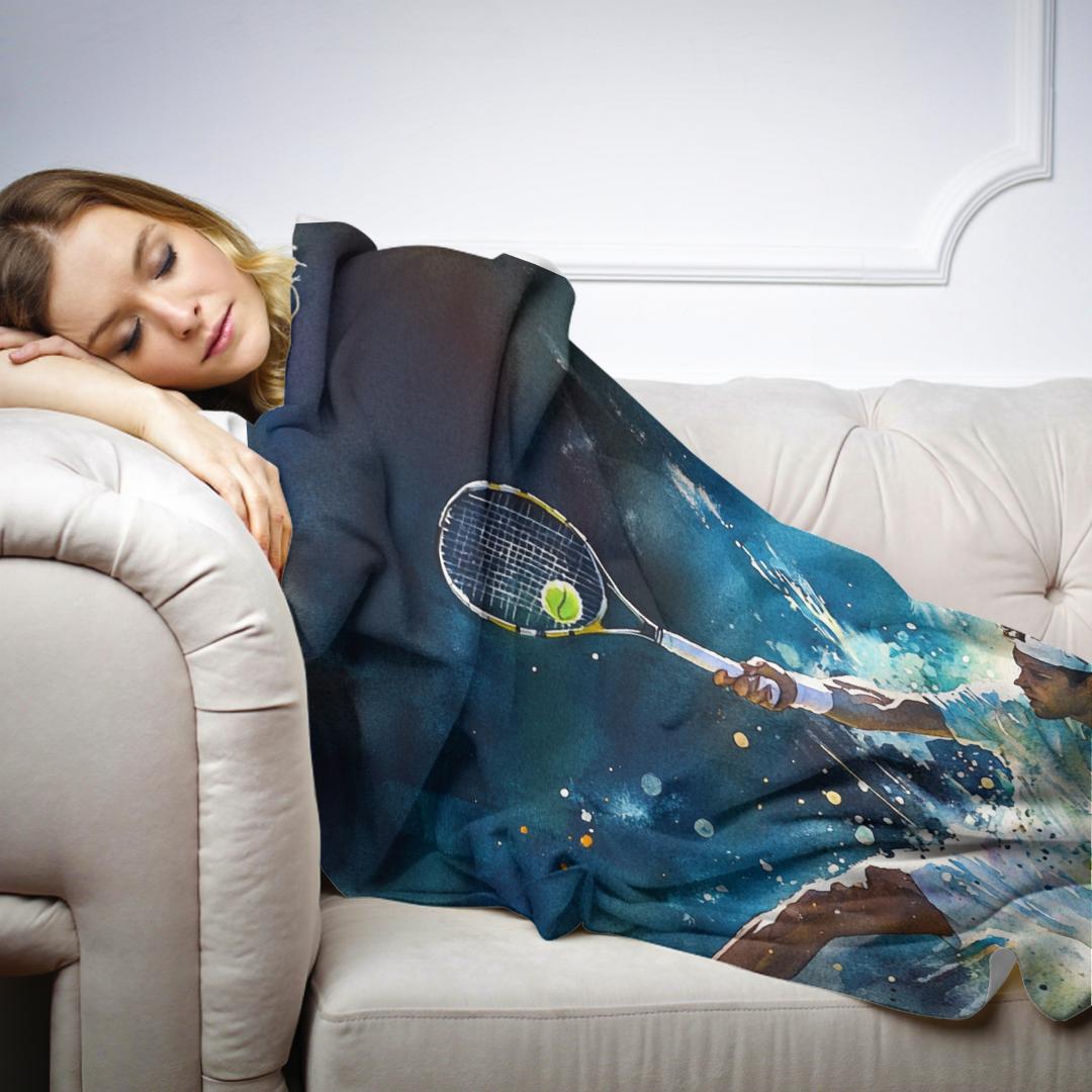 Tennis Serve Momentum Blanket