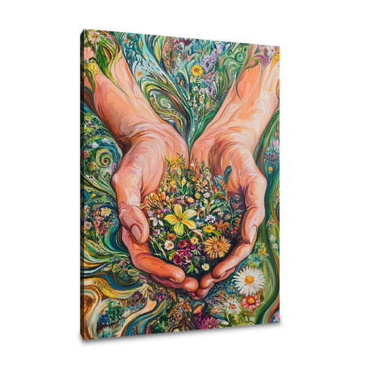 Earthly Embrace Canvas