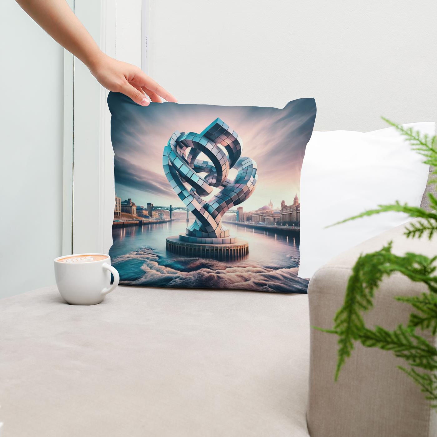 Newcastle Spirit Cotton Cushion