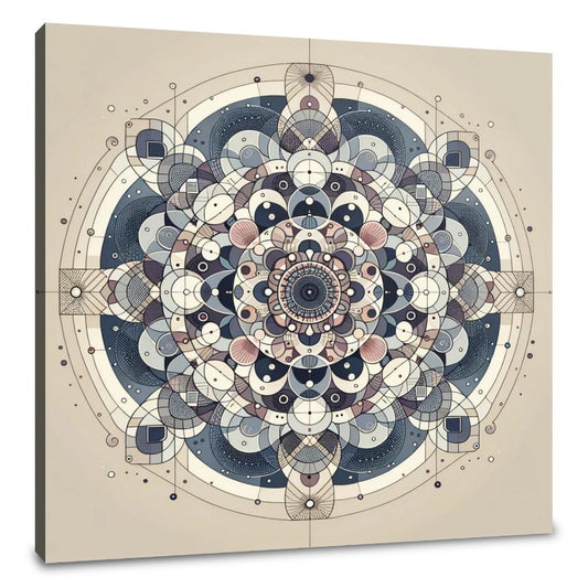 Tranquil Symmetry Canvas