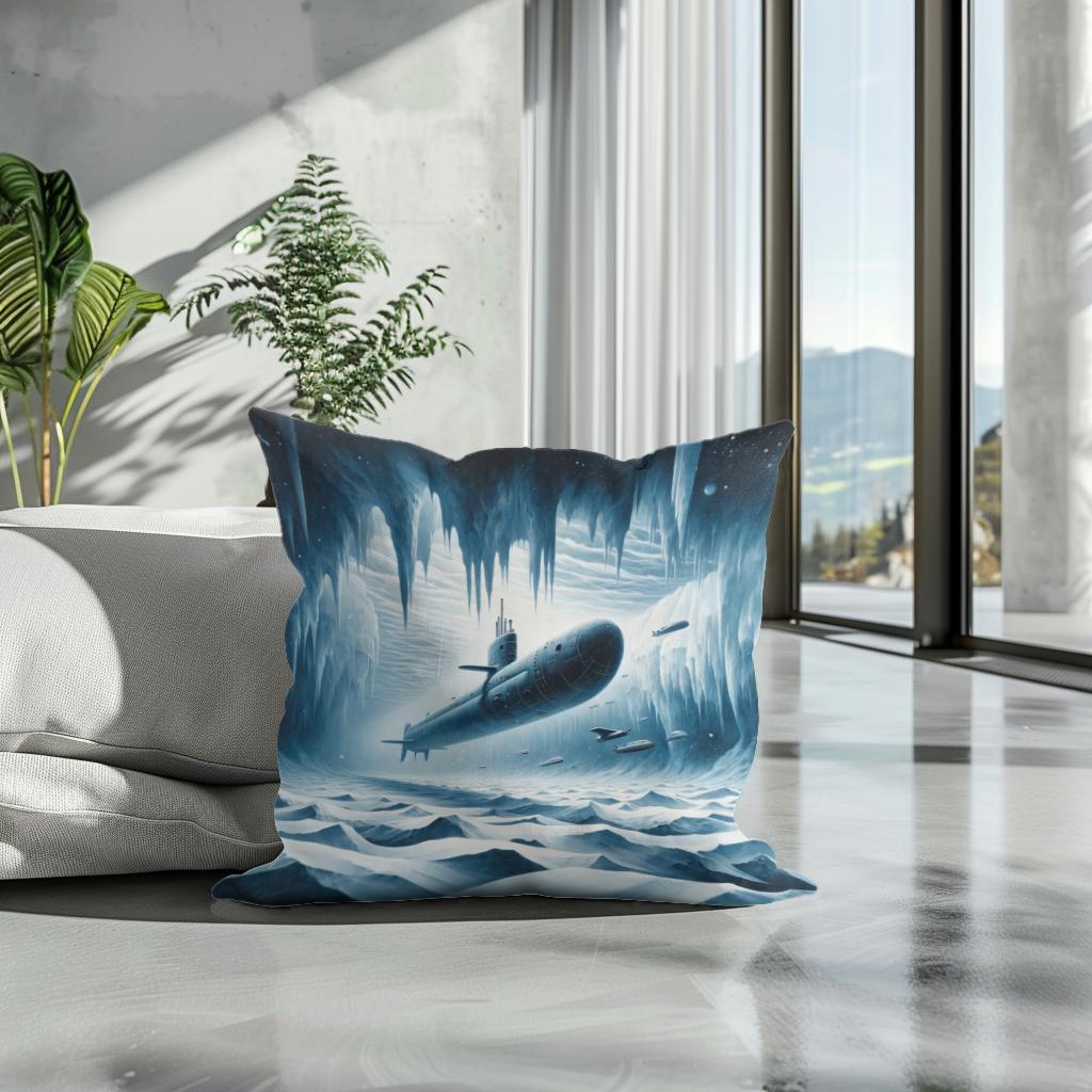Arctic Abyss Cotton Cushion