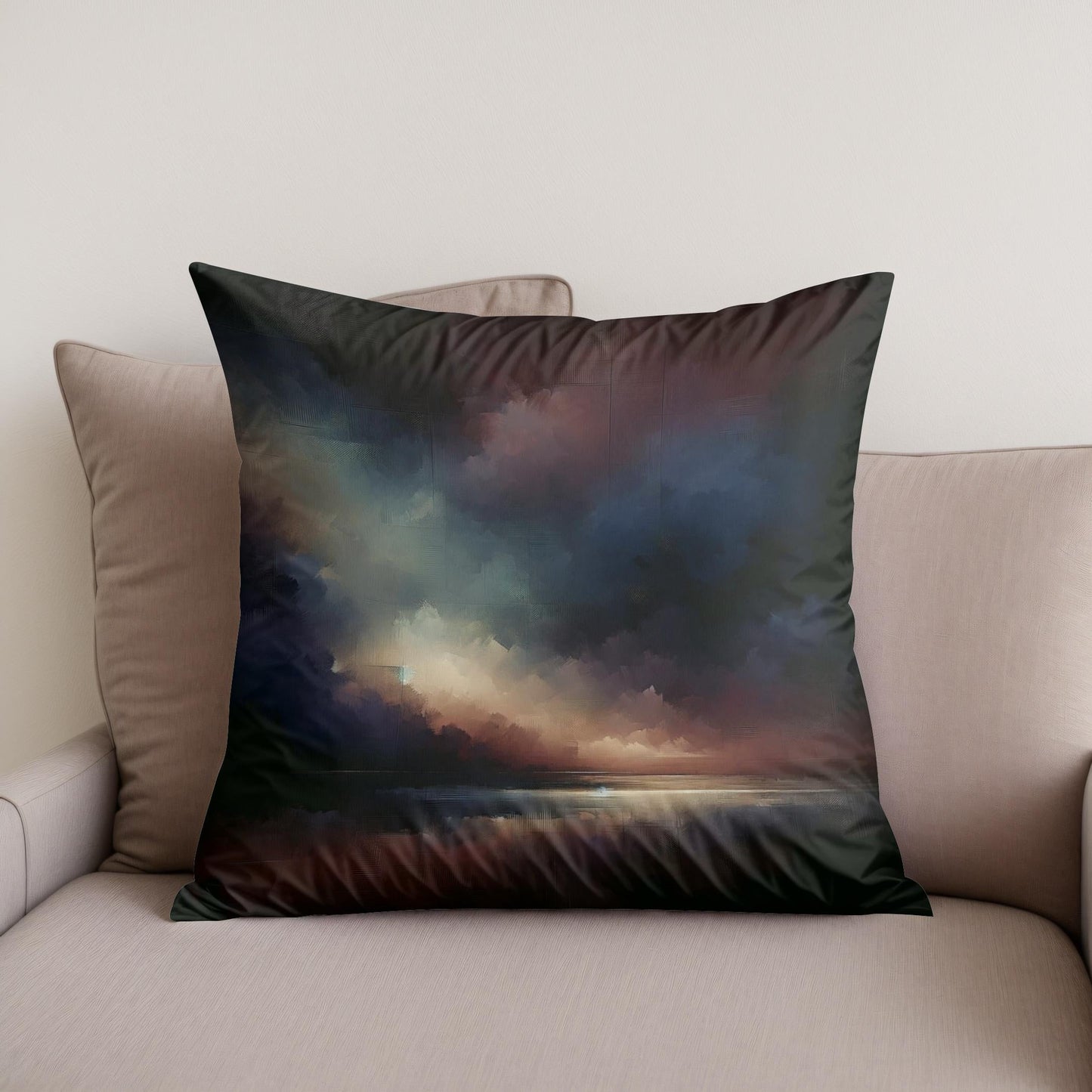 Nocturnal Solitude Cotton Cushion