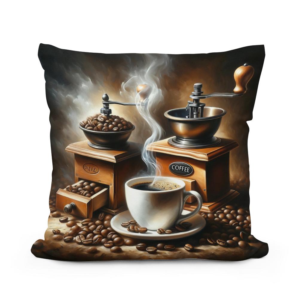 Morning Aroma Cotton Cushion