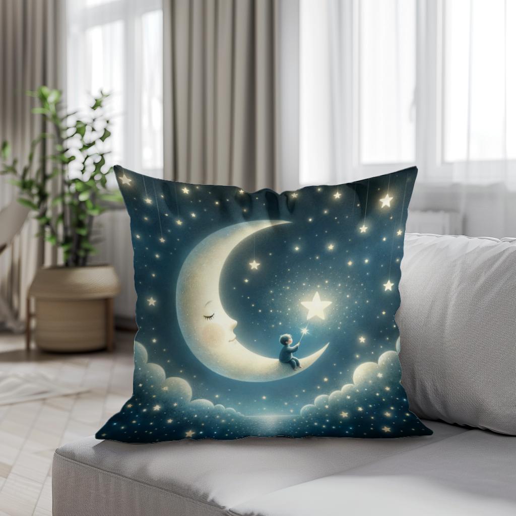 Moonlit Dream Cotton Cushion
