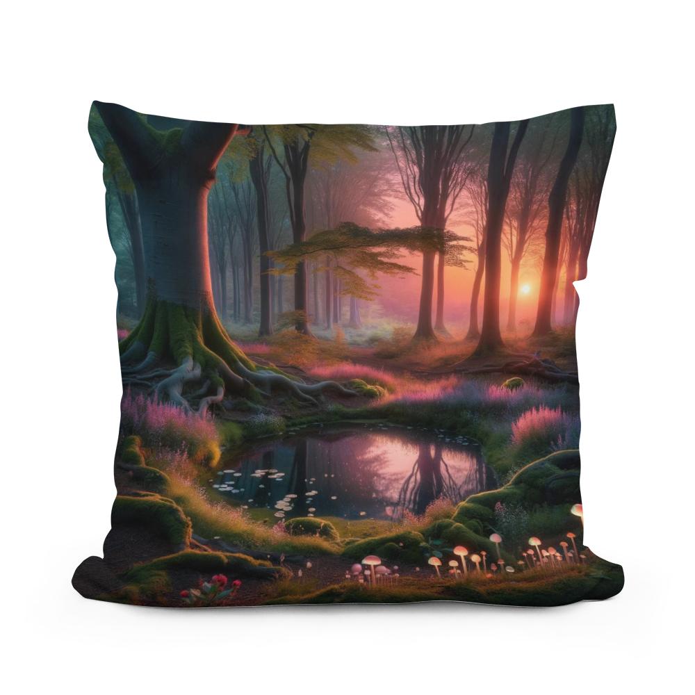 Nature's Whisper Cotton Cushion