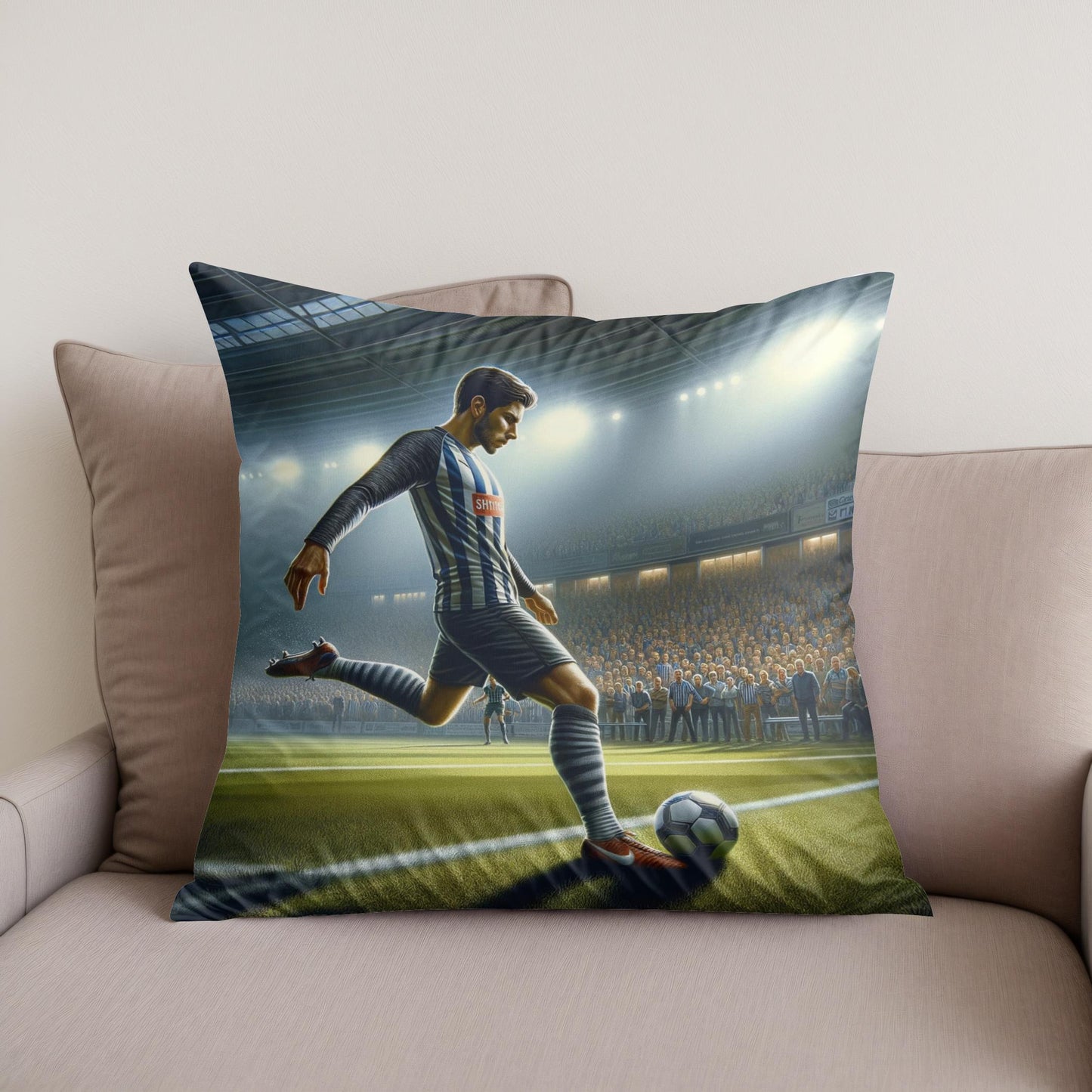 Stadium Showdown Cotton Cushion