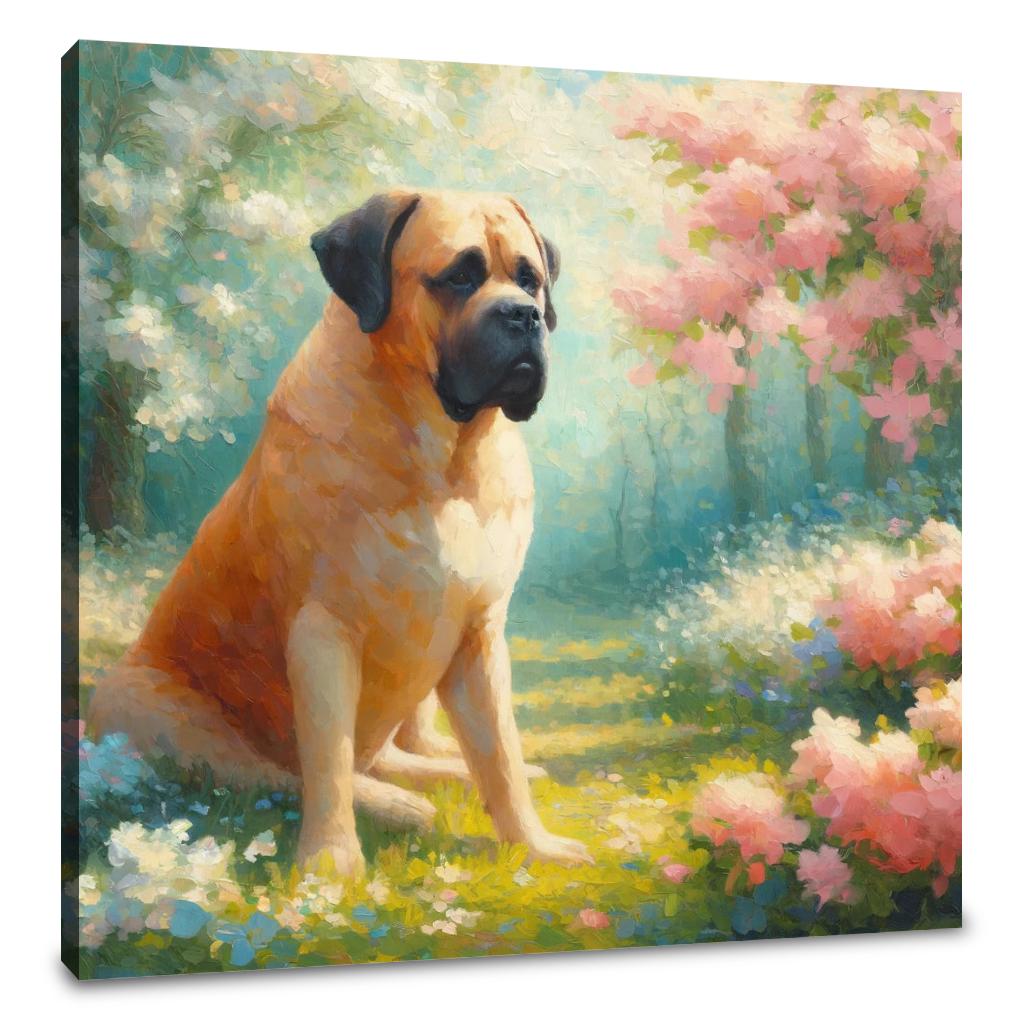 Serene Garden Companion Canvas