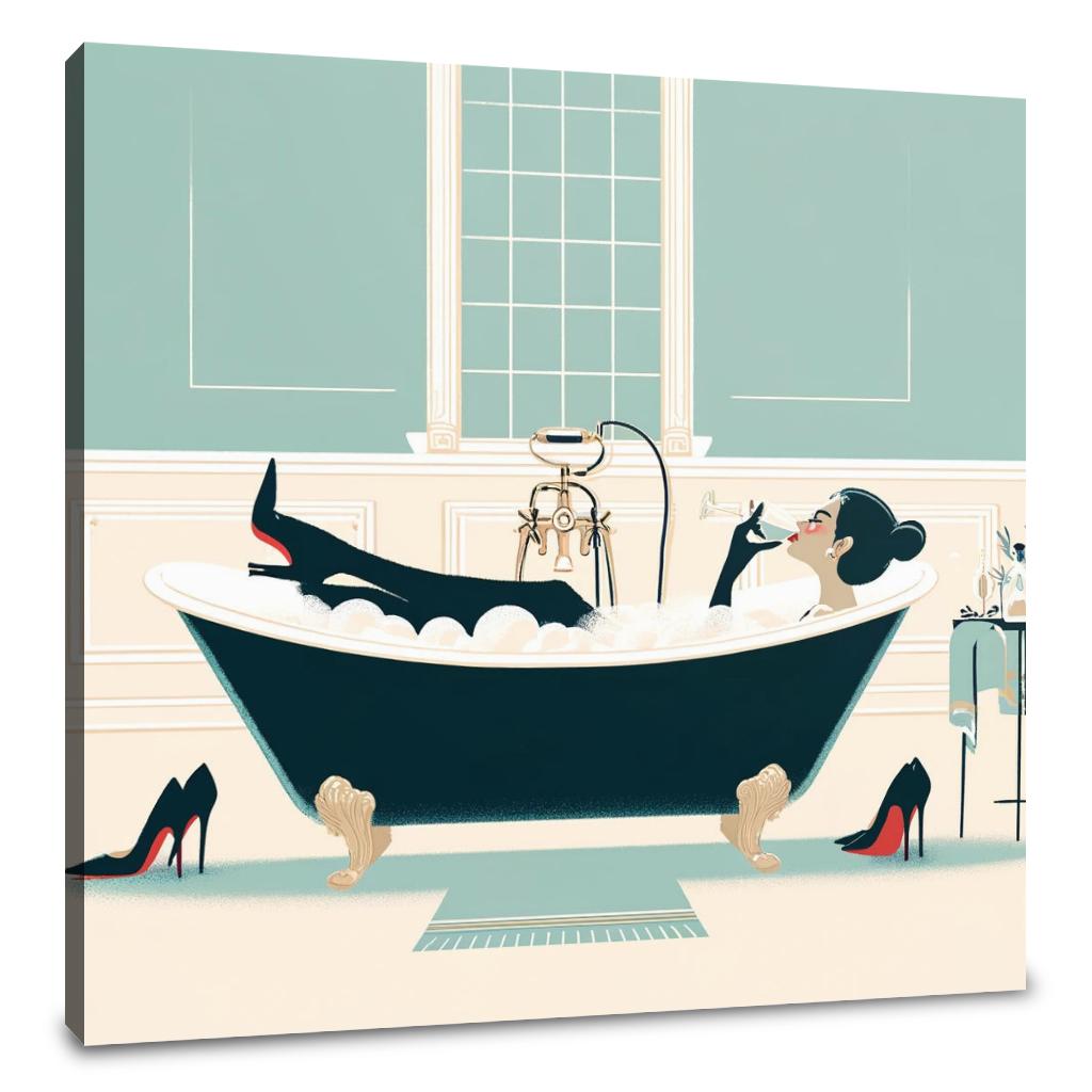 Chic Soirée Soak Canvas