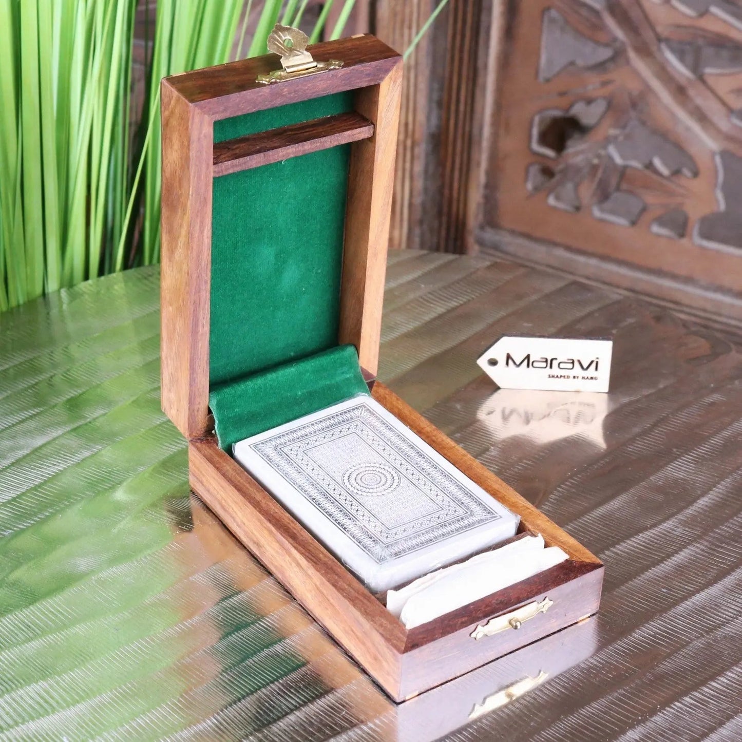 Zari Folding Travel Cribbage Set