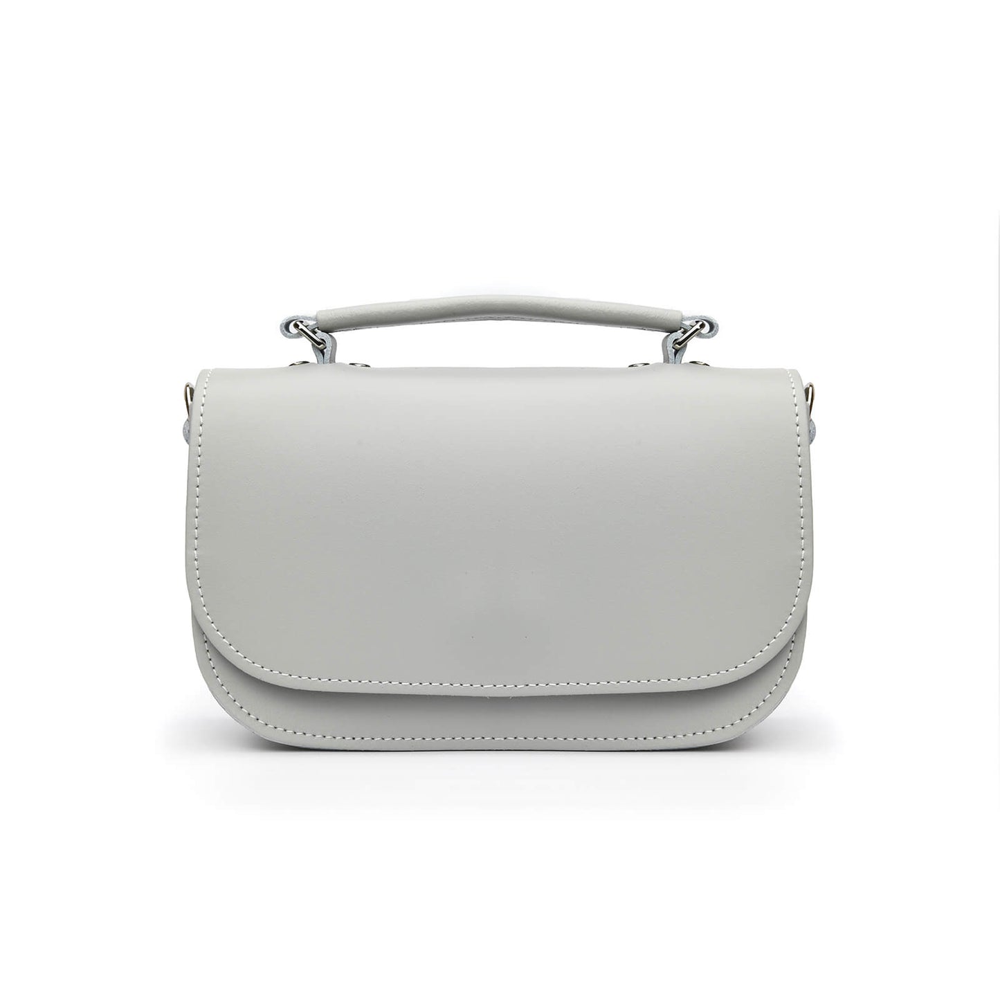 Aura Handmade Leather Bag - Ghost