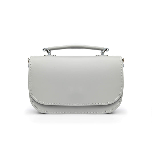Aura Handmade Leather Bag - Ghost